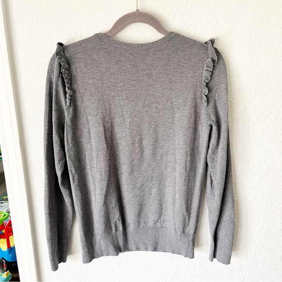 White House Black Market Sweater Women's Medium LOVED Valentine's Cashmere Blend - Picture 2 of 7